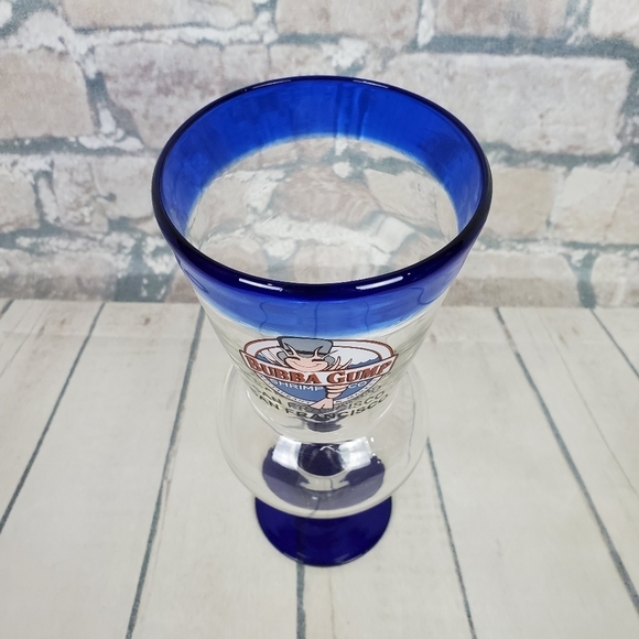 Bubba Gump Collectable Cobalt Glass San Francisco - Picture 4 of 10
